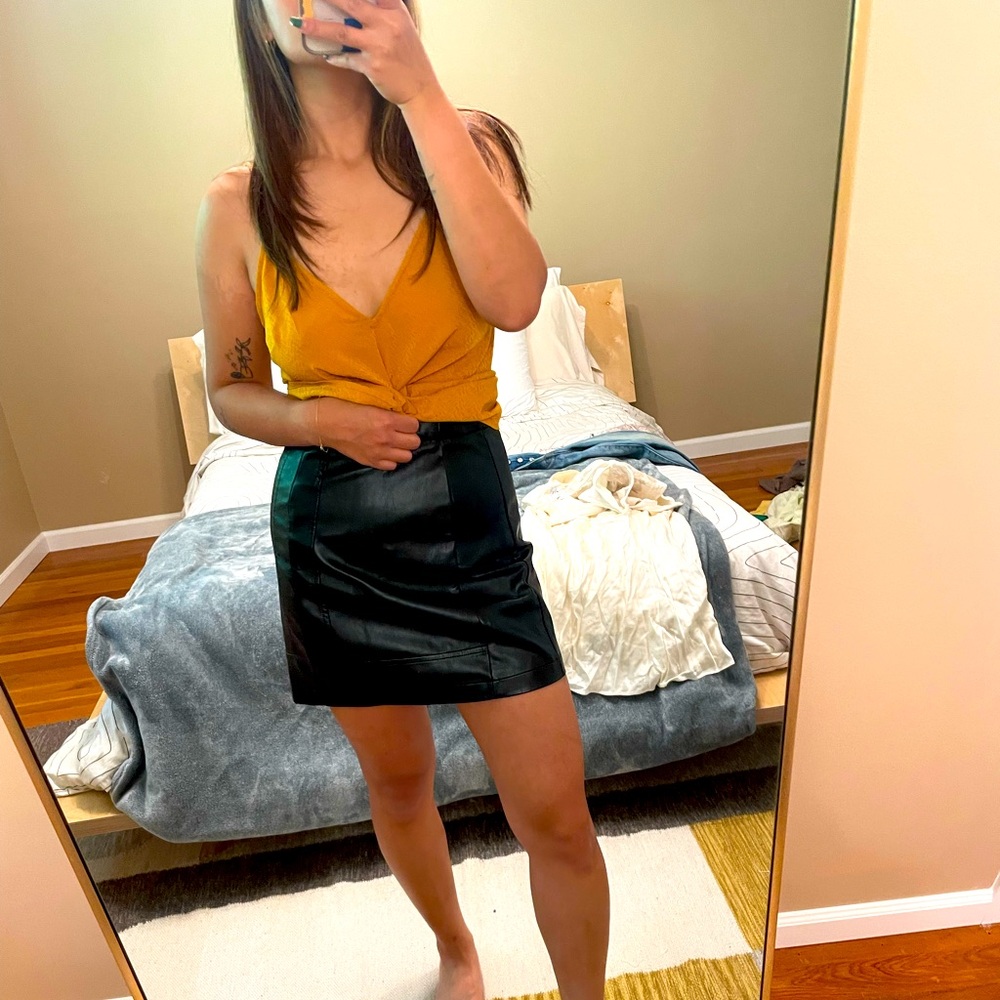 X REVOLVE Shaw Cami in Rich Orange